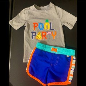Cat & Jack 2T Swimsuit Set